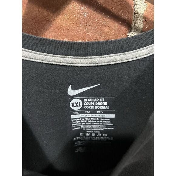 Arizona Diamondback Mens Nike Black Short Sleeve T-shirt Size 2XL Regular Fit - Picture 3 of 4